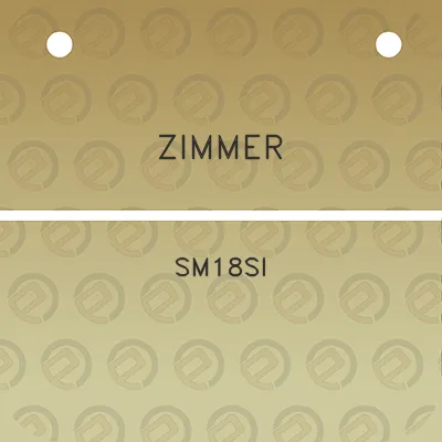 zimmer-sm18si