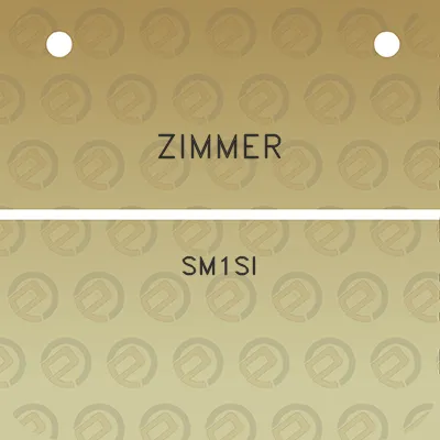 zimmer-sm1si