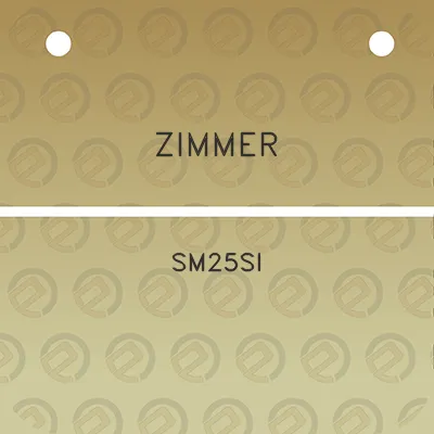 zimmer-sm25si