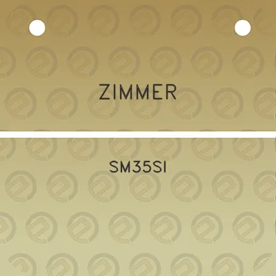 zimmer-sm35si