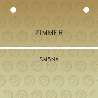 zimmer-sm5na