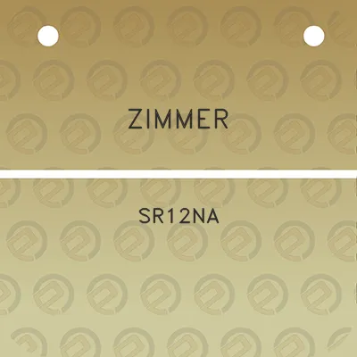 zimmer-sr12na