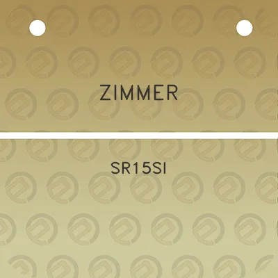 zimmer-sr15si