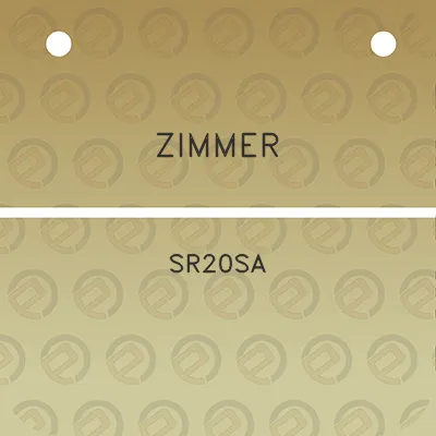 zimmer-sr20sa