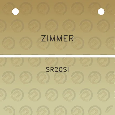 zimmer-sr20si