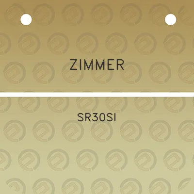 zimmer-sr30si