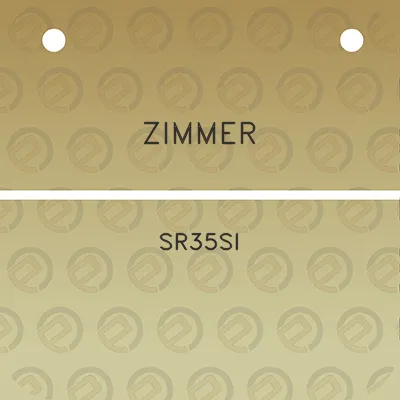 zimmer-sr35si