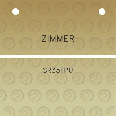 zimmer-sr35tpu