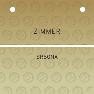 zimmer-sr50na