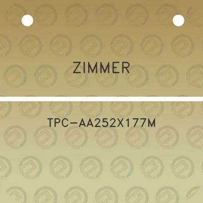 zimmer-tpc-aa252x177m