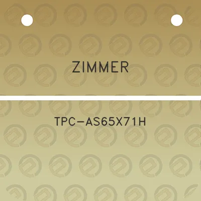 zimmer-tpc-as65x71h