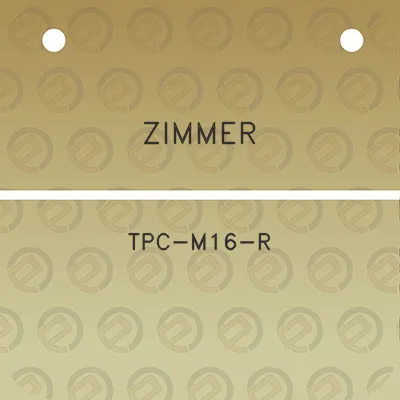 zimmer-tpc-m16-r