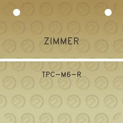 zimmer-tpc-m6-r