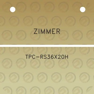 zimmer-tpc-rs36x20h