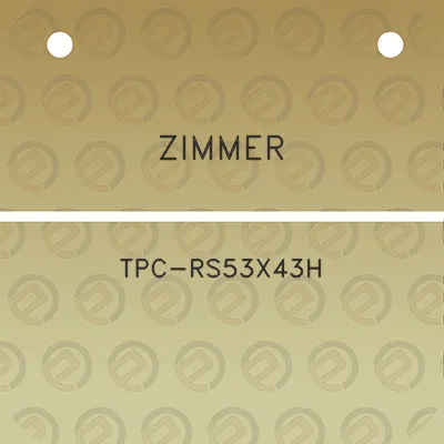 zimmer-tpc-rs53x43h