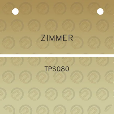 zimmer-tps080