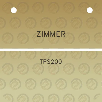 zimmer-tps200