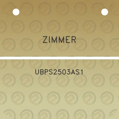 zimmer-ubps2503as1