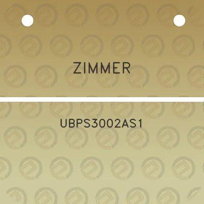 zimmer-ubps3002as1