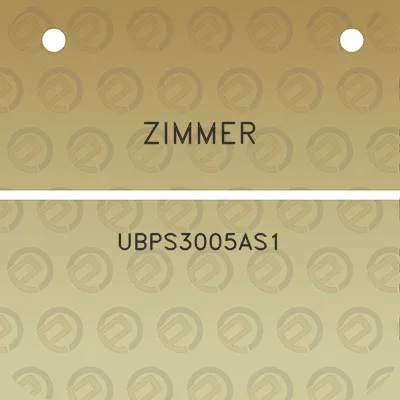 zimmer-ubps3005as1