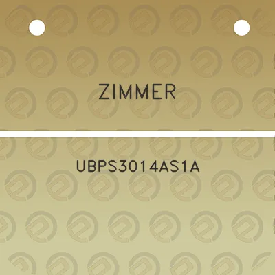 zimmer-ubps3014as1a