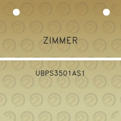 zimmer-ubps3501as1