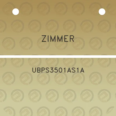 zimmer-ubps3501as1a