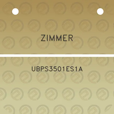 zimmer-ubps3501es1a