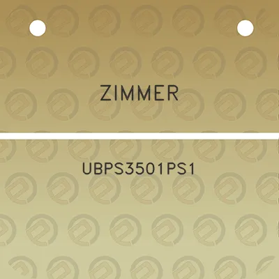 zimmer-ubps3501ps1