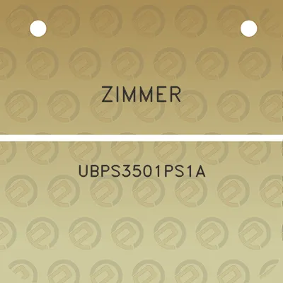 zimmer-ubps3501ps1a