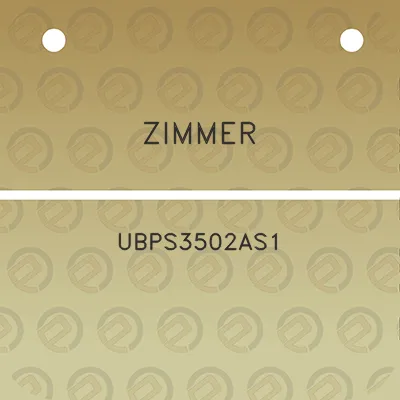 zimmer-ubps3502as1