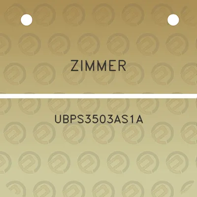 zimmer-ubps3503as1a