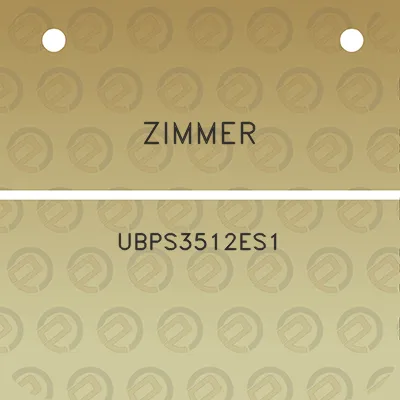 zimmer-ubps3512es1