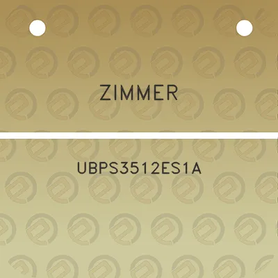 zimmer-ubps3512es1a