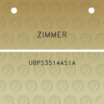 zimmer-ubps3514as1a