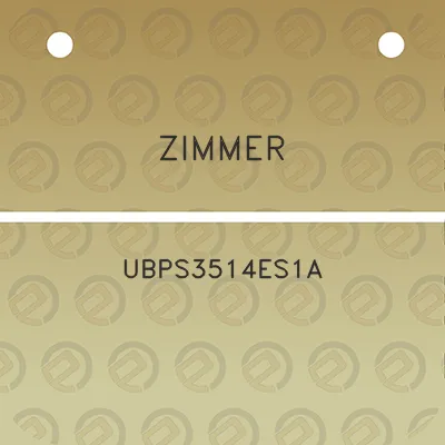 zimmer-ubps3514es1a