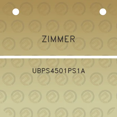 zimmer-ubps4501ps1a