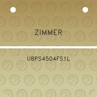 zimmer-ubps4504fs1l