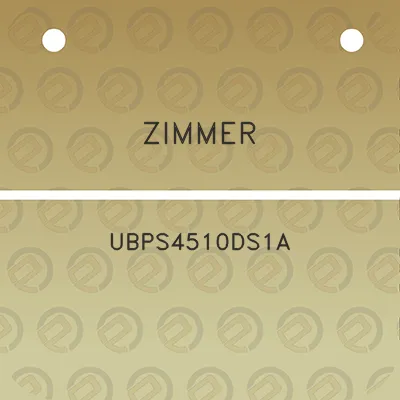 zimmer-ubps4510ds1a