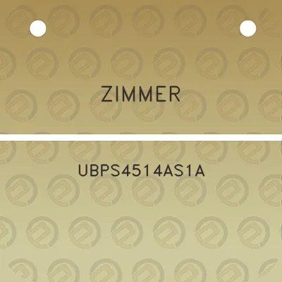 zimmer-ubps4514as1a