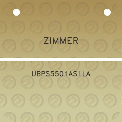 zimmer-ubps5501as1la