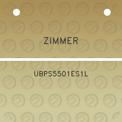 zimmer-ubps5501es1l