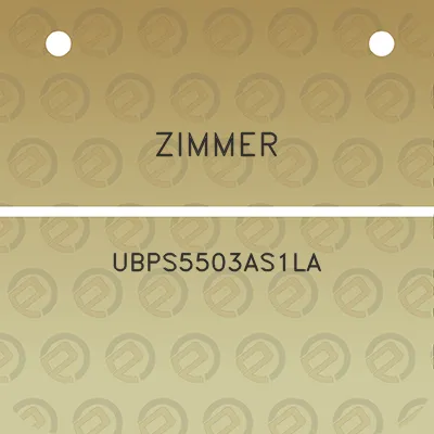 zimmer-ubps5503as1la