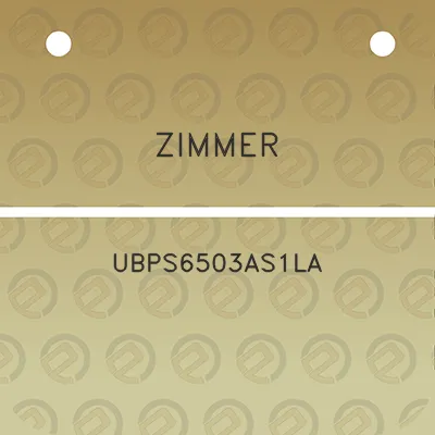 zimmer-ubps6503as1la