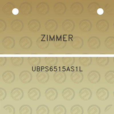 zimmer-ubps6515as1l