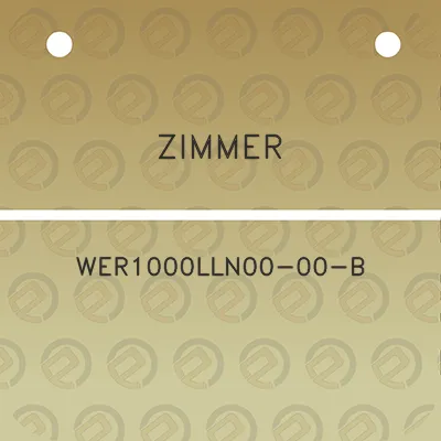 zimmer-wer1000lln00-00-b