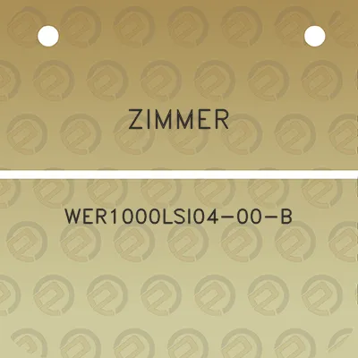 zimmer-wer1000lsi04-00-b