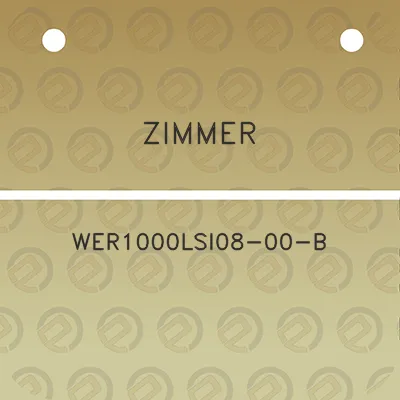 zimmer-wer1000lsi08-00-b