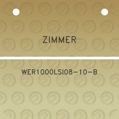 zimmer-wer1000lsi08-10-b