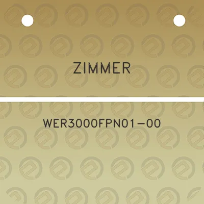 zimmer-wer3000fpn01-00